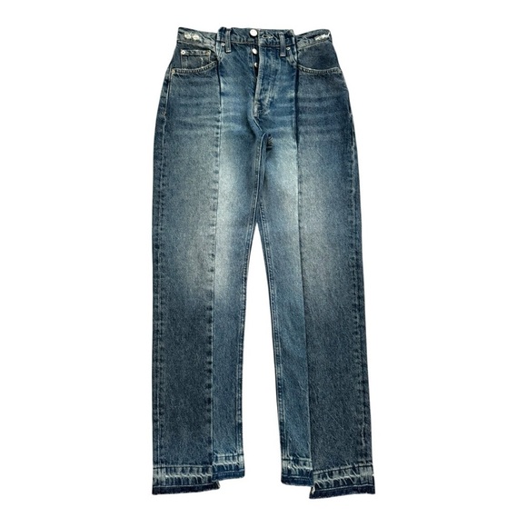 🔹 ZARA High Rise Straight Leg Jeans – Size 4 - Picture 2 of 3